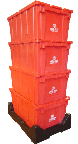 Rent Plastic Moving Boxes Chicago - Redi-Box